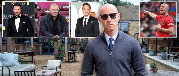 Man Utd legend Nicky Butt cautioned for head-butting security guard at his 50th birthday party with other football stars 3