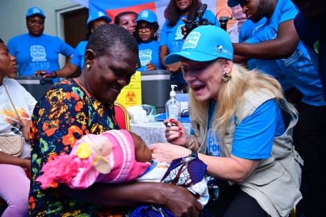UNICEF chief raises alarm over resurgence of polio in Lagos