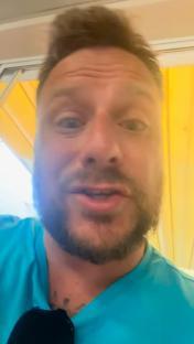 Close-up selfie of Daniel O'Reilly.