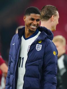 Marcus Rashford delighted by messages from former Man Utd team-mates after England recall