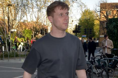 Jamie Borthwick seen for first time since latest Strictly scandal after he and Wynne Evans appeared in shock sex toy vid