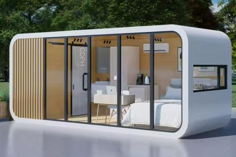 You can now pick up a ‘luxury’ tiny home for just £1k on AliExpress & it comes with floor-to-ceiling glass walls