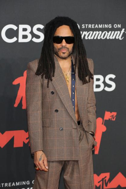 Lenny Kravitz at the MTV VMAs.