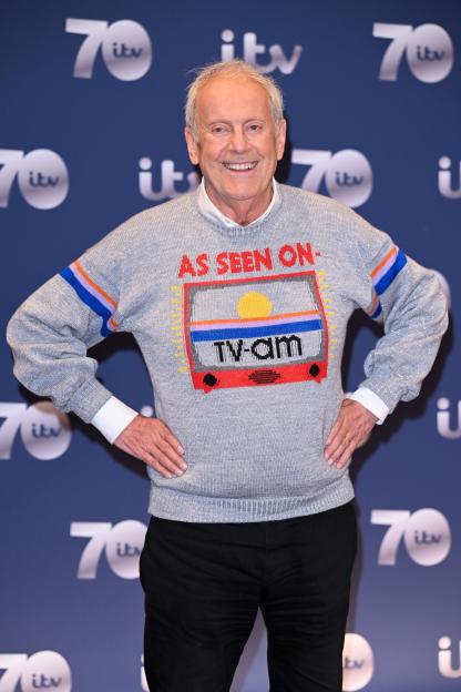 Gyles Brandreth at the ITV 70th Anniversary Celebration.