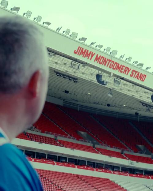 Stadium of Light's Jimmy Montgomery Stand.