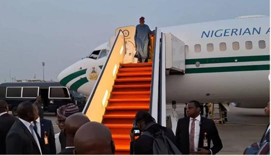 Tinubu arrives Katsina for two-day state visit