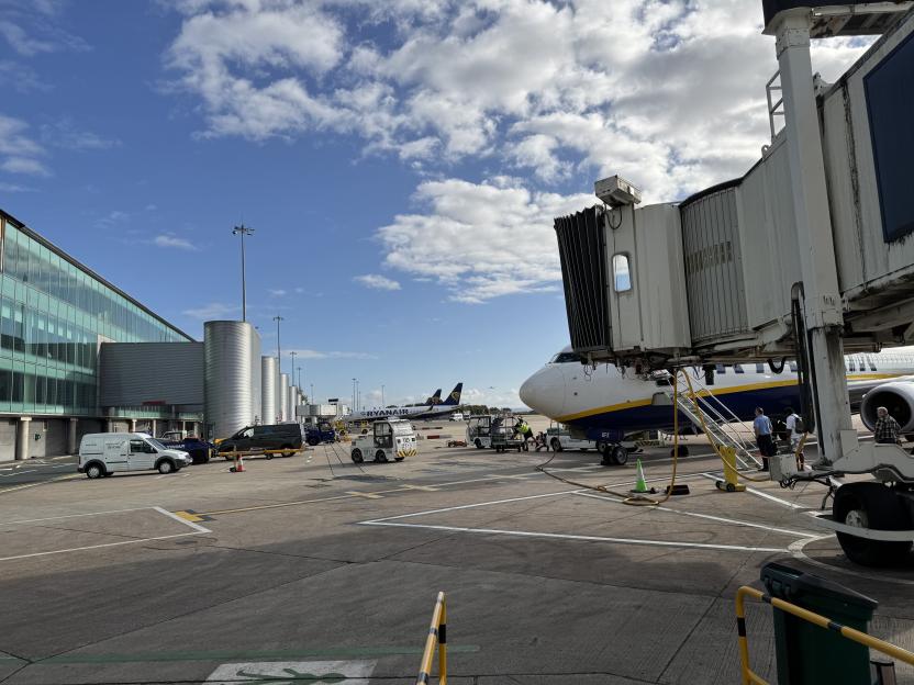 Manchester Airport viewing platform evacuated over ‘gas leak’ fears as fire crews scrambled