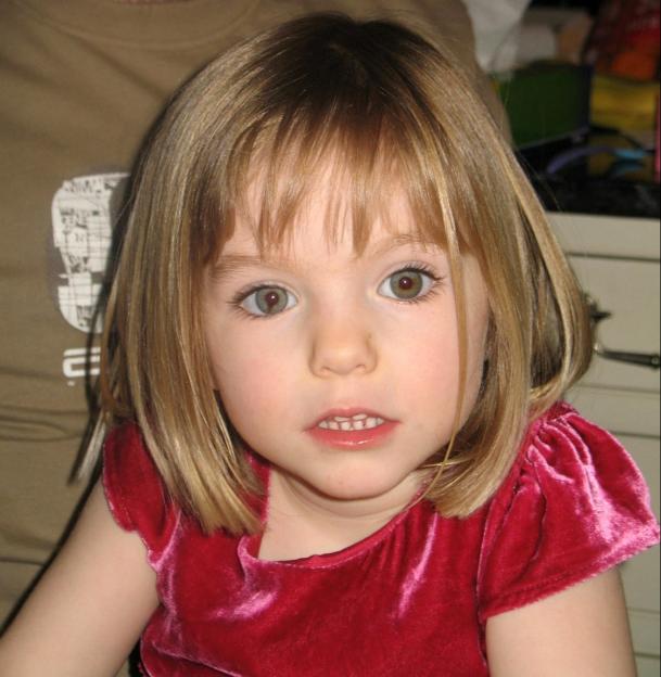 Photo of Madeleine McCann as a young child.