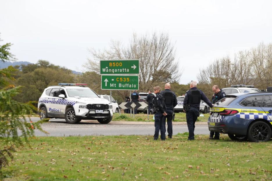 Two police officers shot dead & a third injured in ‘ambush’ by ‘sovereign citizen’ in Australia with gunman on run