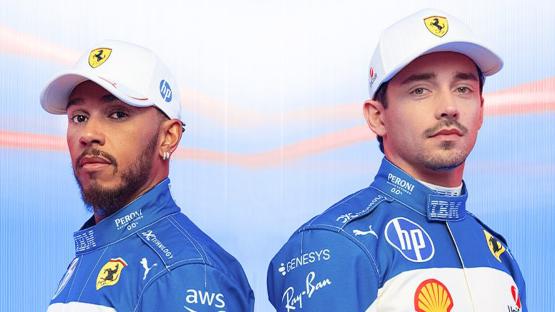 ‘Like pineapple on pizza’, moan Ferrari fans as Lewis Hamilton ditches red to debut ‘wrong’ new look for F1 Miami GP