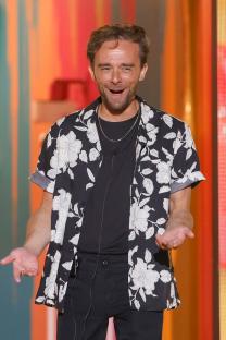 Jack P. Shepherd at the Celebrity Big Brother finale.