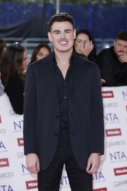 James Blake at the NTA awards.