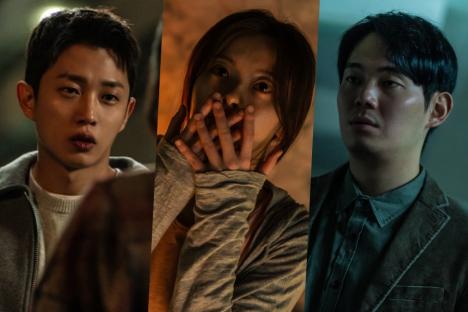 Kim Min Seok, Han Soo Ah, And Ryu Kyung Soo Are Caught In Unsettling Horror Of Mysterious “Noise” In New Film