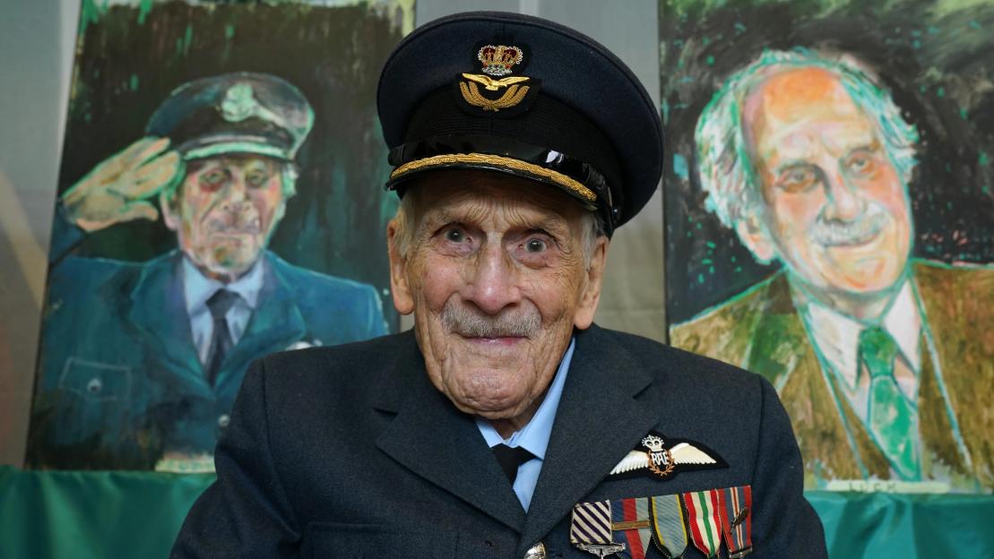 RAF honour last surviving Battle of Britain pilot with heartwarming tribute after hero’s death aged 105