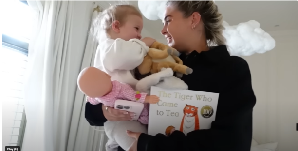 Watch the exact moment Molly-Mae and Tommy Fury’s adorable daughter Bambi lets slip truth about their Dubai reunion