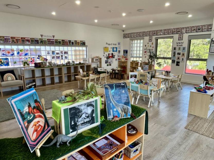 Classroom at First Steps Learning Academy in Bangor, Sydney.