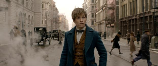 Eddie Redmayne in Fantastic Beasts and Where to Find Them.