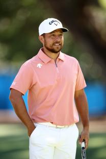 HILTON HEAD ISLAND, SOUTH CAROLINA - APRIL 16: Xander Schauffele of the United States looks on from the seventh green during the Pro Am event prior to the RBC Heritage 2025 at Harbour Town Golf Links on April 16, 2025 in Hilton Head Island, South Carolina. (Photo by Jared C. Tilton/Getty Images)