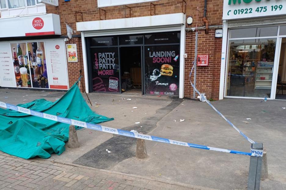 Man in his 50s dies and six rushed to hospital after ‘gas leak’ at takeaway shop