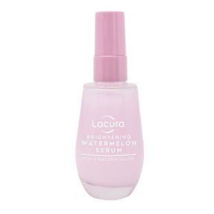 Lacura Brightening Watermelon Serum bottle.