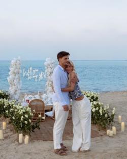 Love Islanders Luca Bish and Grace Jackson go official in beach proposal, https://www.instagram.com/lucabish/