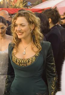 Kate Winslet at the Academy Awards.