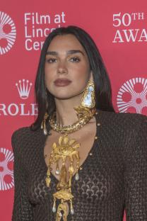 Dua Lipa at the 50th Chaplin Award Gala.