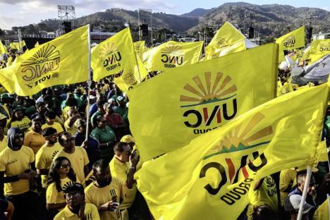 Opposition scores landslide victory in Trinidad and Tobago election