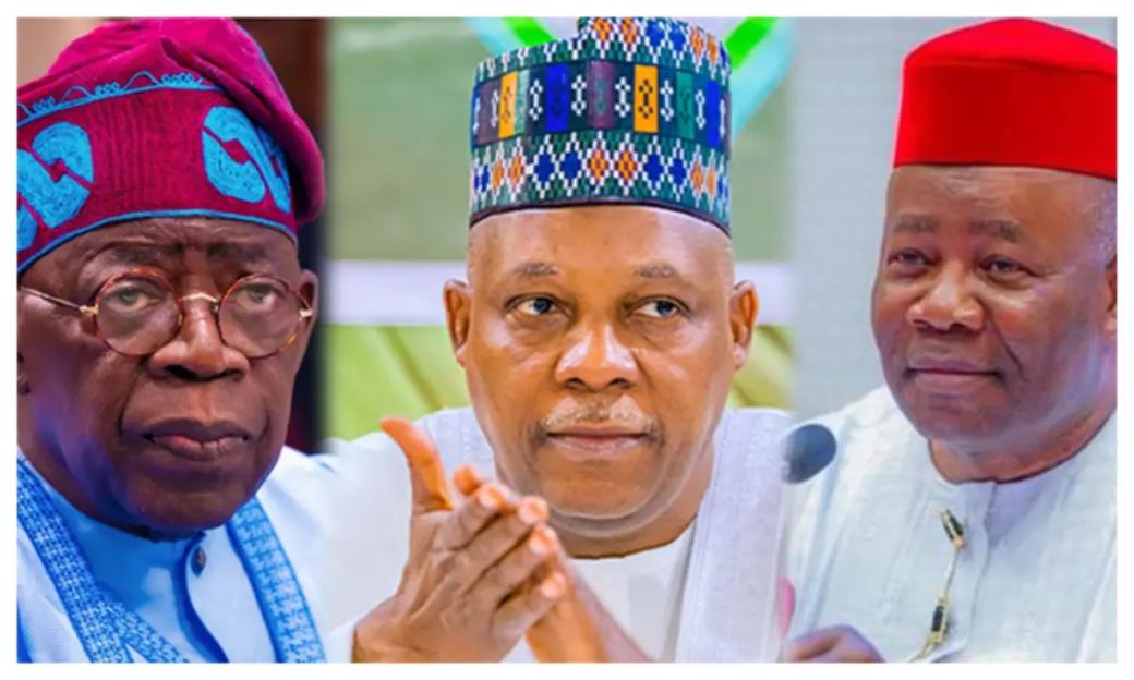 Hungry masses: Nigerians reject pay rise for Tinubu, Shettima, Akpabio, others