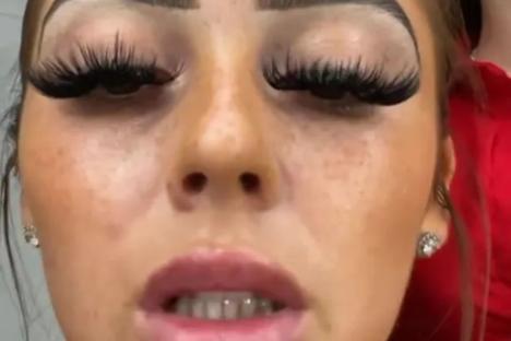 I was obsessed with being false with mega lashes, brows & tan – people gasp when they see how I REALLY look