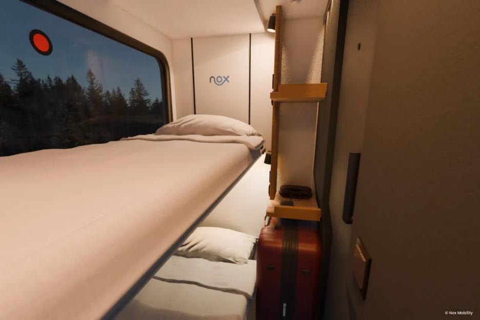 New overnight sleeper train to connect 100 European cities with private cabins and panoramic views