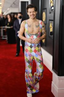 Harry Styles at the Grammy Awards.