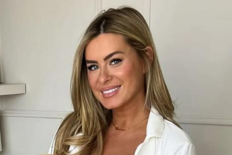 MAFS UK star shows off her huge baby bump as she counts down to birth of little boy