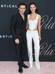 Brooklyn Peltz Beckham and Nicola Peltz Beckham at the Los Angeles premiere of *Lola*.