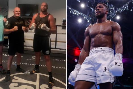 Tyson Fury RAMPS UP training after X-rated retirement U-turn as £300M Anthony Joshua grudge match looms