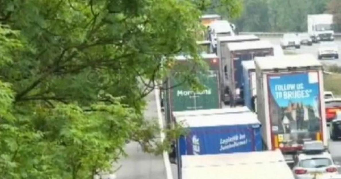 M6 traffic: Rush-hour motorway crash between lorry & two cars sparks delays in BOTH directions with ‘significant damage’