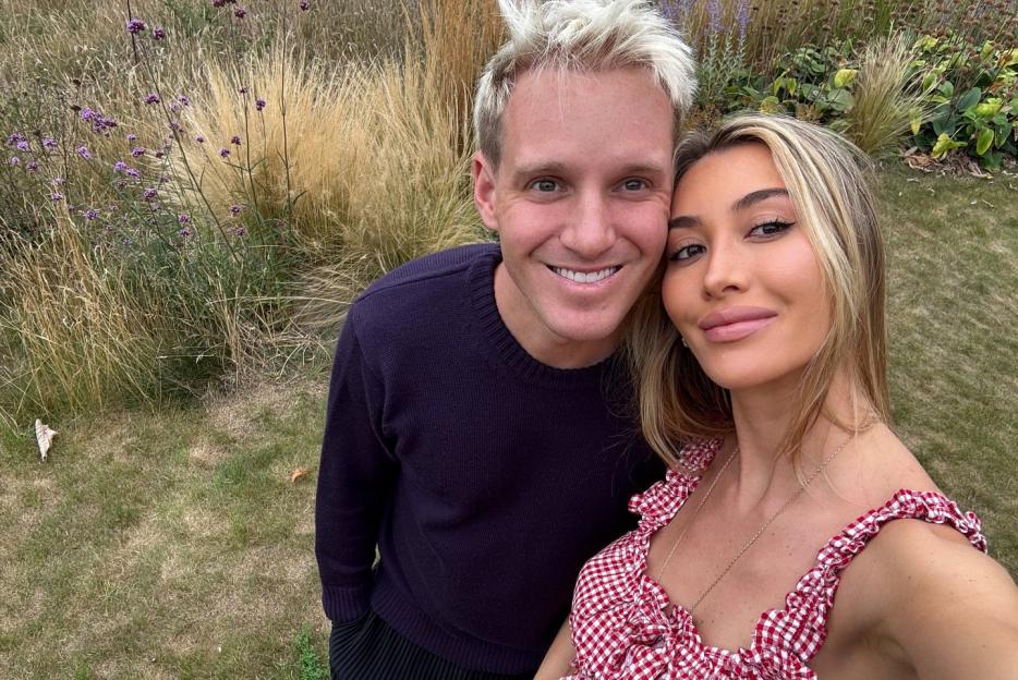 Jamie Laing and Sophie Habboo in a selfie.