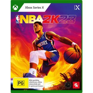 NBA 2K23 Xbox Series X game cover.