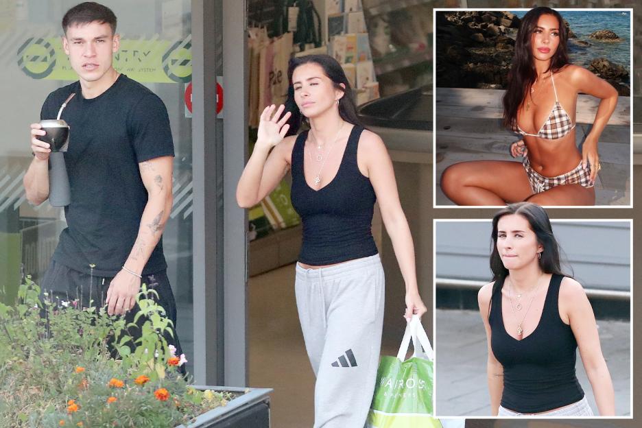 Manuel Ugarte spotted with Mbappe’s ex for first time as Man Utd star and new girlfriend head to Waitrose