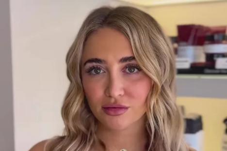 Pregnant Georgia Harrison cruelly mum shamed before even giving birth after she gets her hair done before Ibiza trip