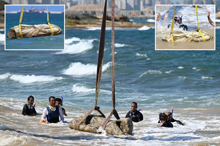 2,000-year-old sunken city discovered with secrets and hidden treasures of ancient Egypt uncovered