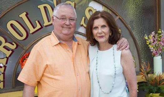Madge and Harold Bishop from Neighbours.
