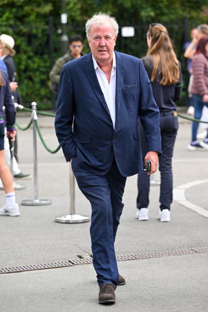 Jeremy Clarkson at Wimbledon.