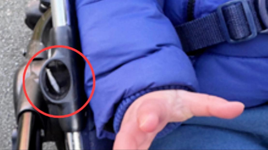 Moment drug dealer lobs cocaine into baby’s pram while trying to flee cops