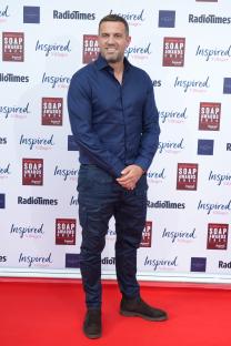 Jamie Lomas at the Radio Times Soap Awards 2024.