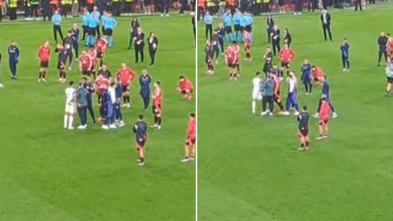 Maguire and Romero in post-match scrap as Man Utd and Tottenham stars’ battle continues after Europa League final