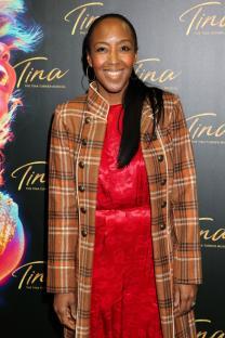 Angellica Bell at the Tina Turner Musical 7th anniversary gala.
