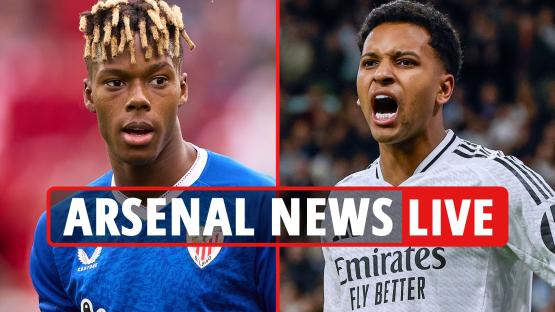 Arsenal transfer news LIVE: Gunners ‘explore Rodrygo move’, Sane ‘boost’, Joao Pedro ‘price tag revealed’, Williams blow