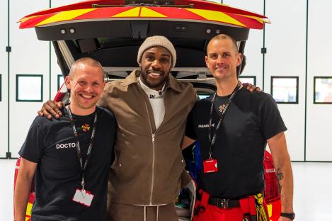 ‘You guys are my heroes’ – Emotional moment Michail Antonio meets paramedics who saved his life after horror car crash
