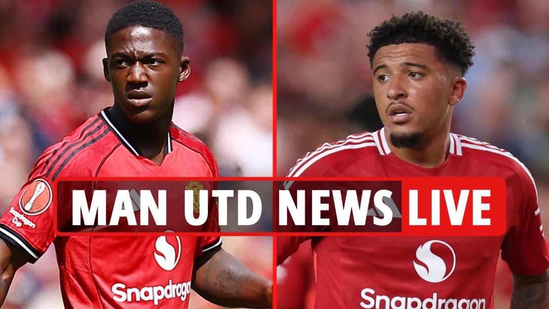 Man Utd transfer news LIVE: Mainoo ‘could LEAVE before deadline’, Sancho to Roma ‘back ON’, United close in on Lammens,